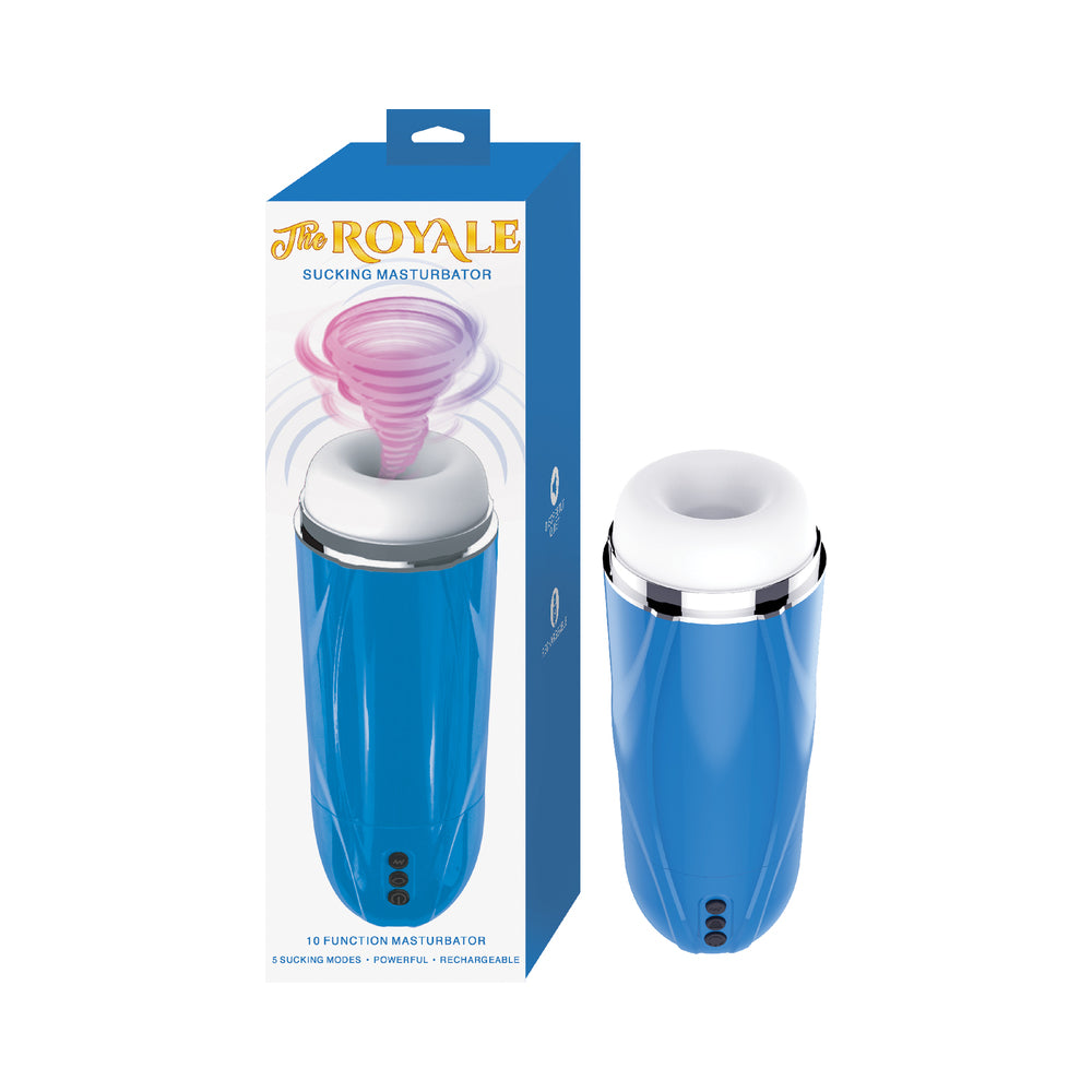 The Royale Sucking Masturbator Blue